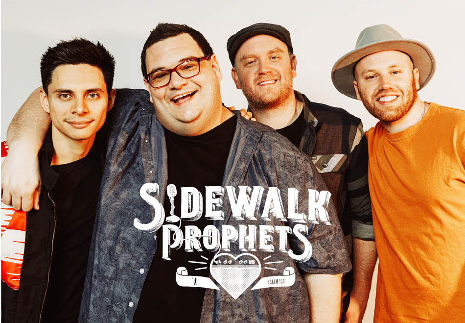 Sidewalk Prophets October 23 @ 7pm